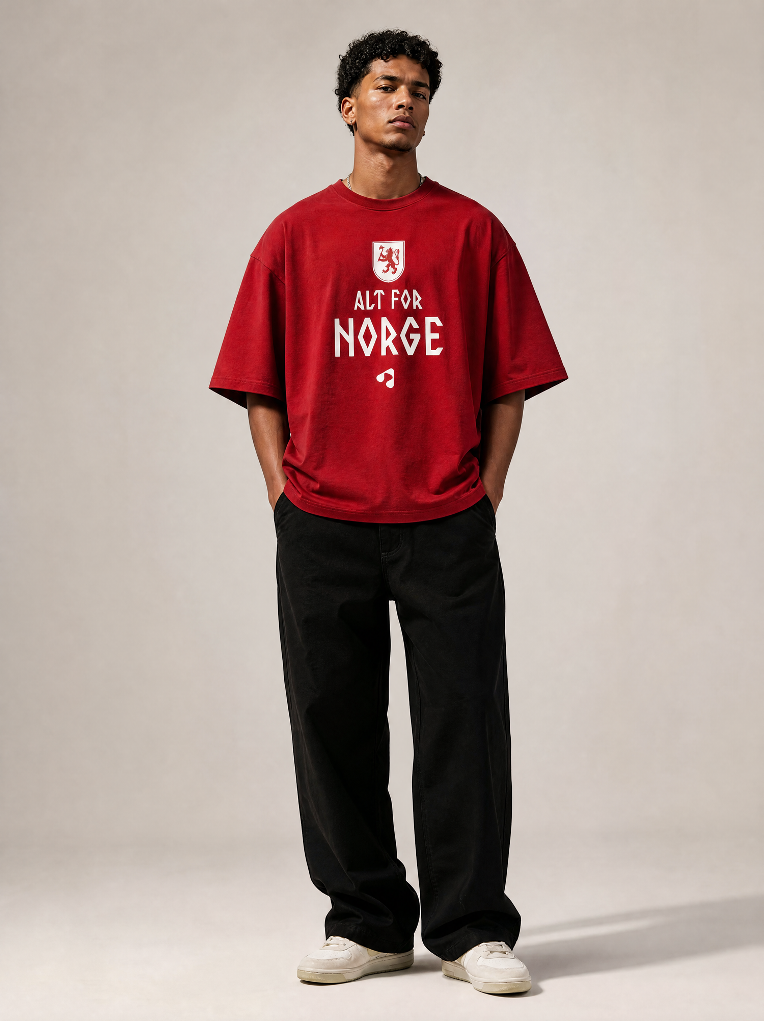 Alt For Norge T-skjorte - Box Fit