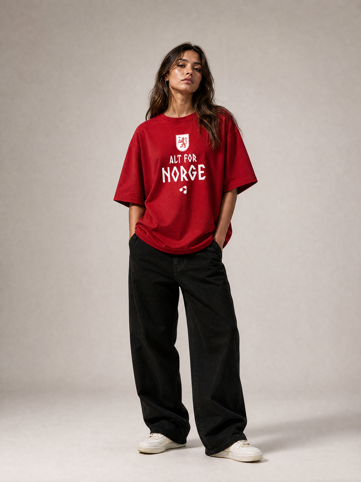 Alt For Norge T-skjorte - Box Fit