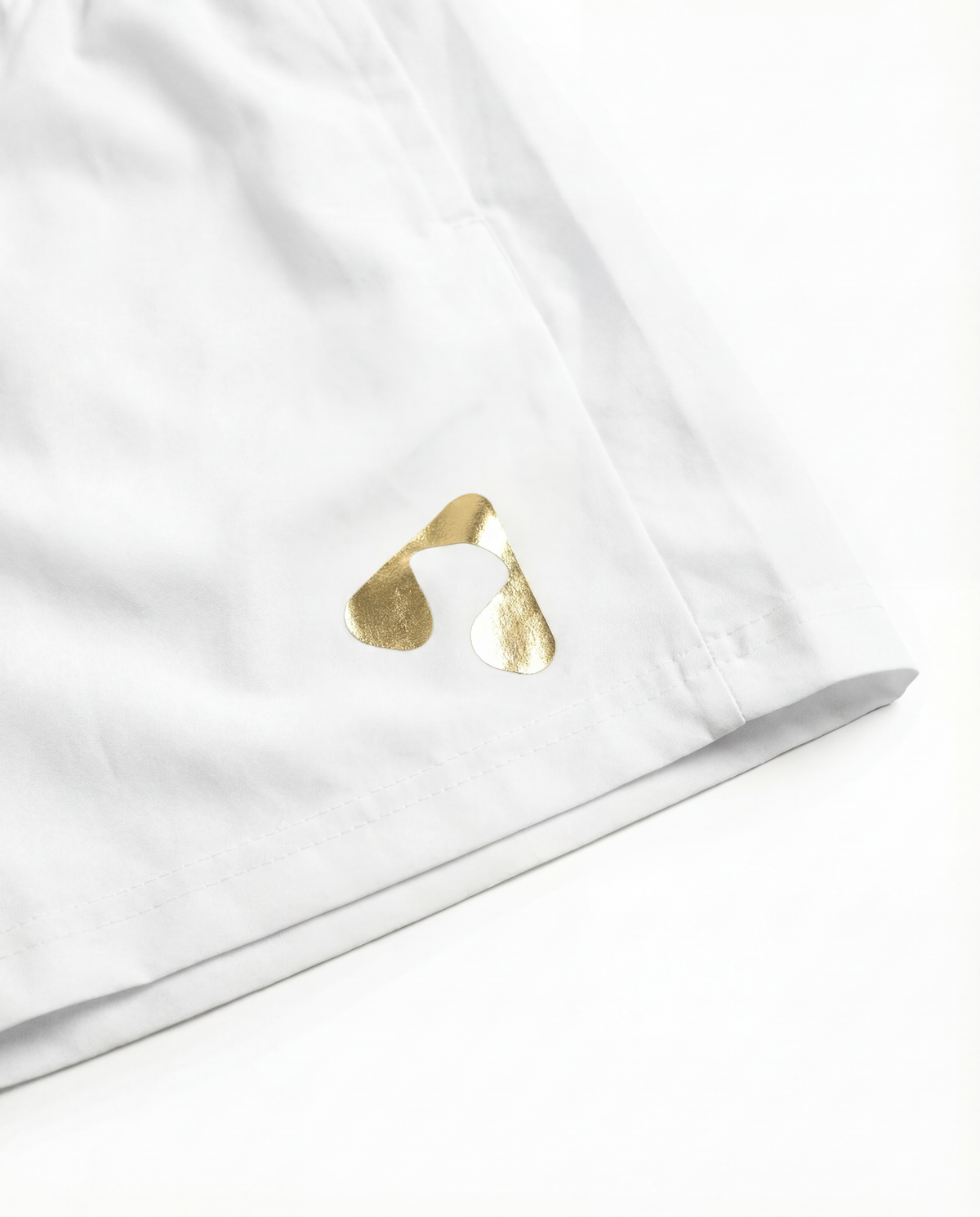Boost Court Shorts - White/Gold