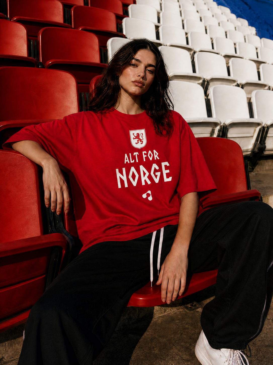 Alt For Norge T-skjorte - Oversized Fit