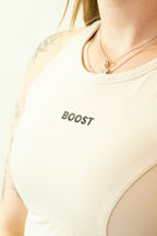 Boost Women's Side-Scrunch Sports Top