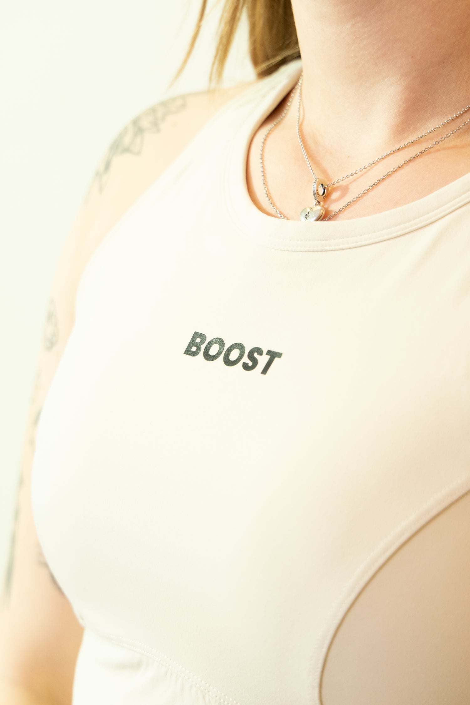 Boost Side-Scrunch Sports Top