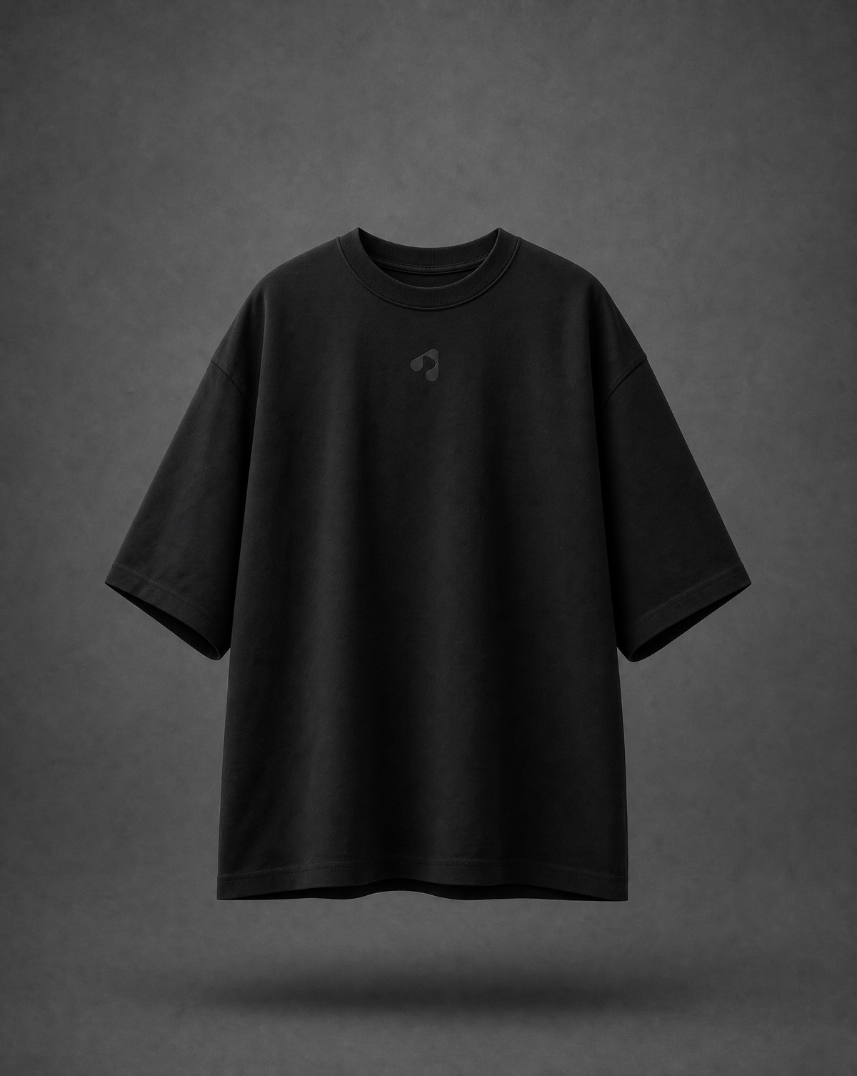 Boost Everyday Oversized Black T-Shirt