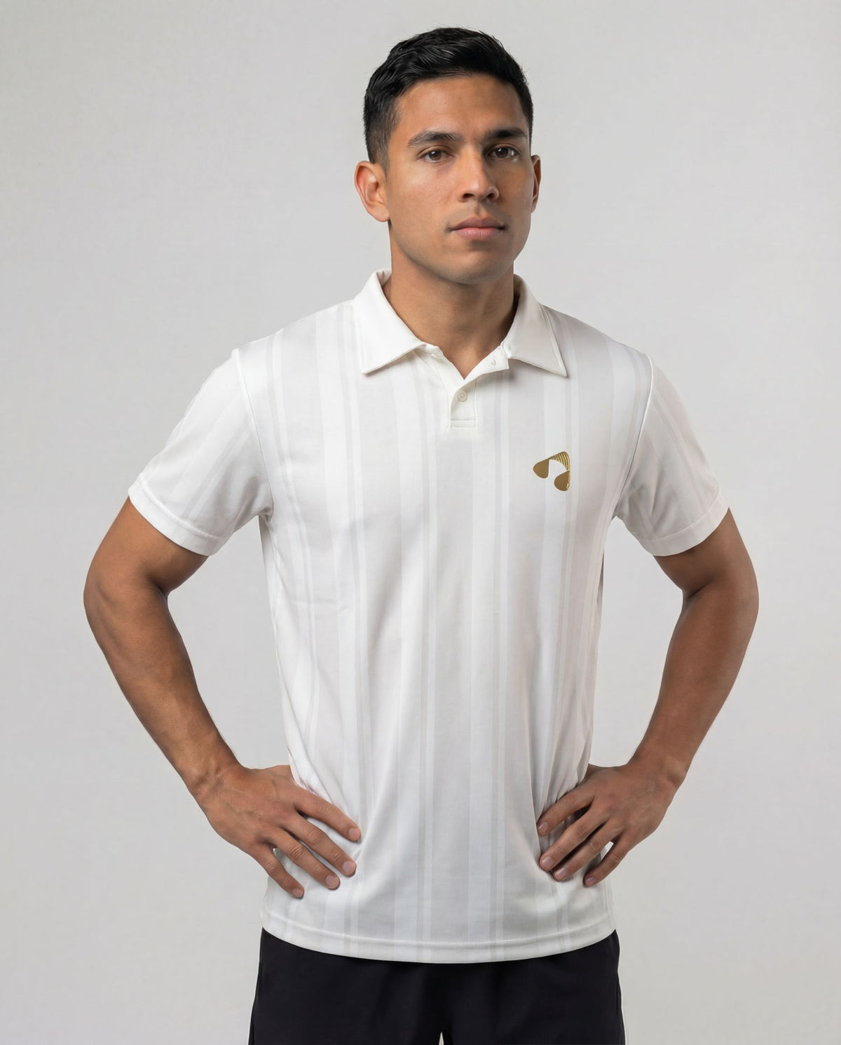 Boost Court Polo White/Gold