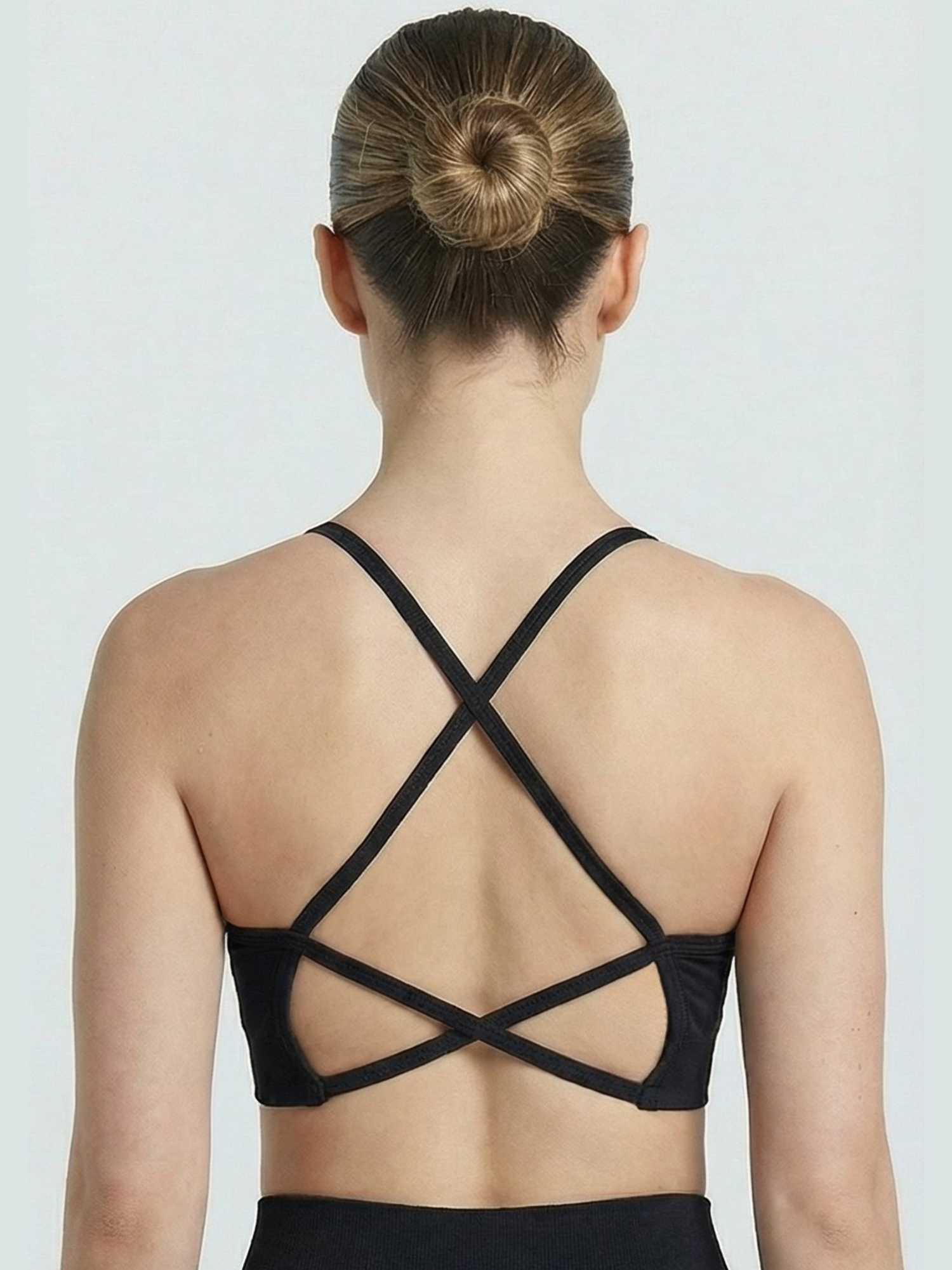 Boost Black Training Bra