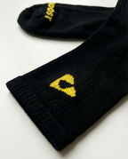 Boost Court Black/Gold Socks