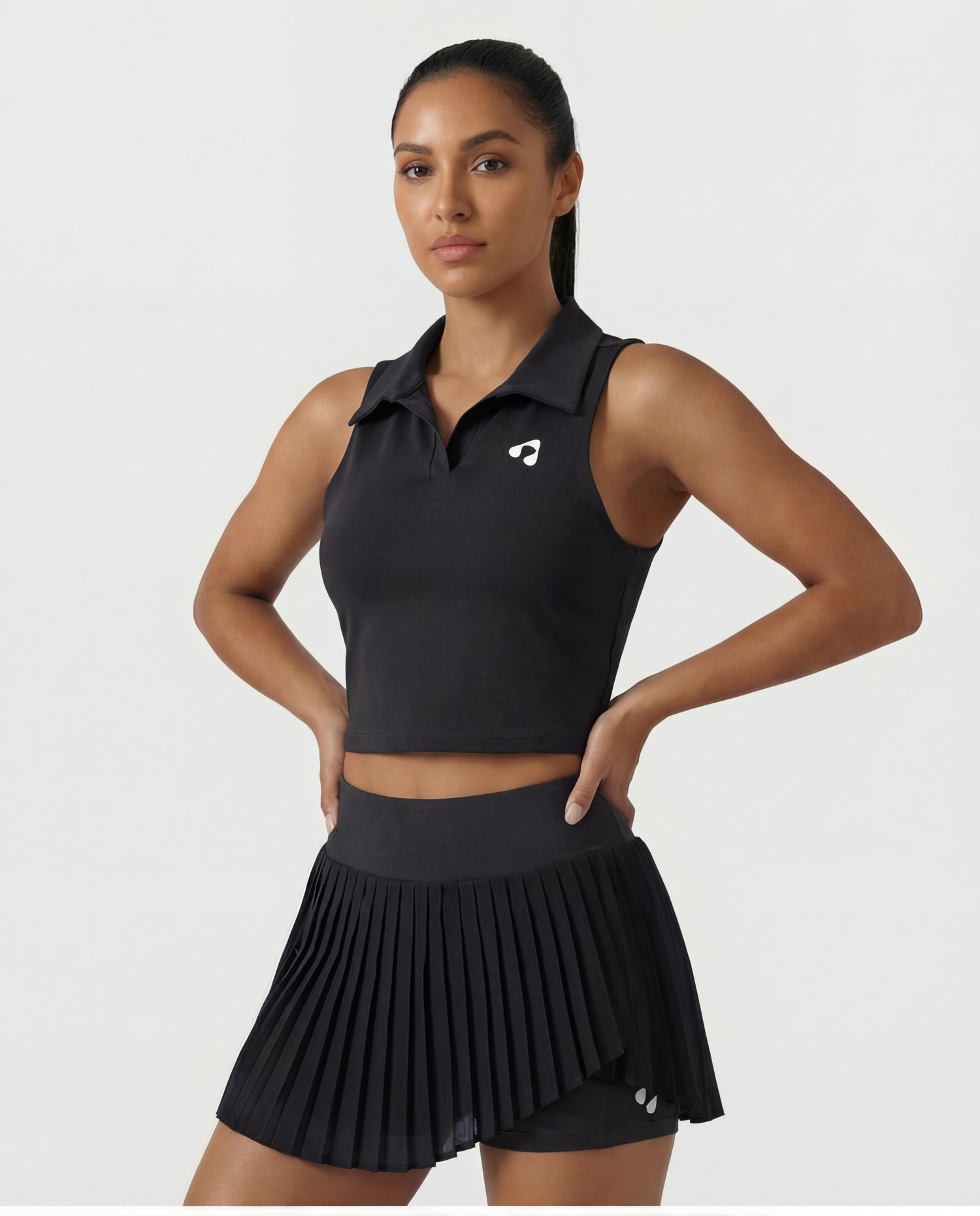 BoostCourt Polo Sports Top with Built-in Br