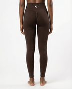 Boost Women's Brown High-Waisted Scrunch Tights