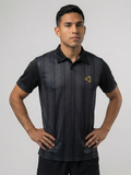 Boost Men's Court Polo - Black & Gold