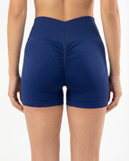 Boost Women's Navy High-Waisted Scrunch Shorts